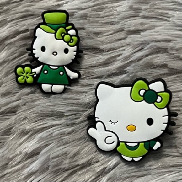 Hello Kitty St. Patrick’s Day Croc Charm Set